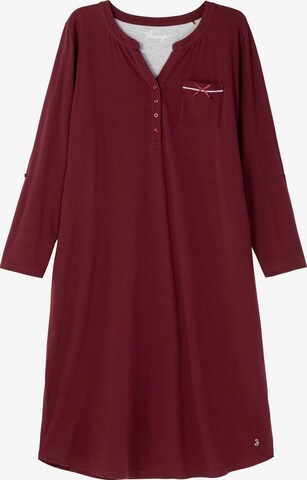 SHEEGO Nightgown in Red: front