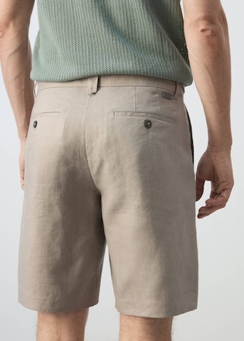 MANGO MAN Regular Chino Pants 'Carp' in Beige