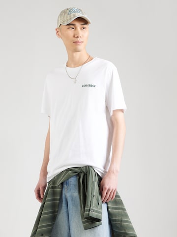 CONVERSE Koszulka 'ACTIVE' w kolorze biały