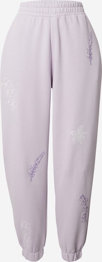 florence by mills exclusive for ABOUT YOU Pantalon 'Lili' en violet / lilas / blanc, Vue avec produit
