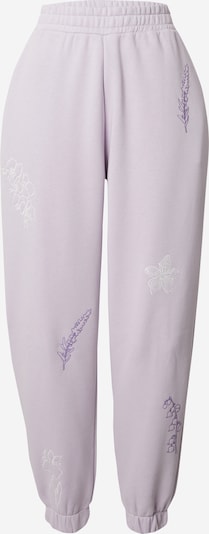 florence by mills exclusive for ABOUT YOU Pantalón 'Lili' en lila / lila / blanco, Vista del producto