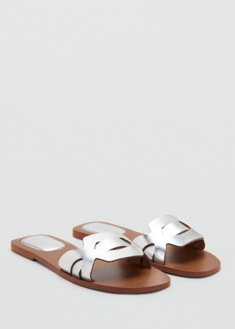 MANGO TEEN Sandals in Silver