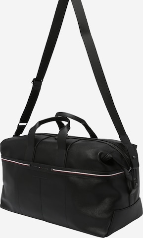 TOMMY HILFIGER - Mala de viagem em preto: frente