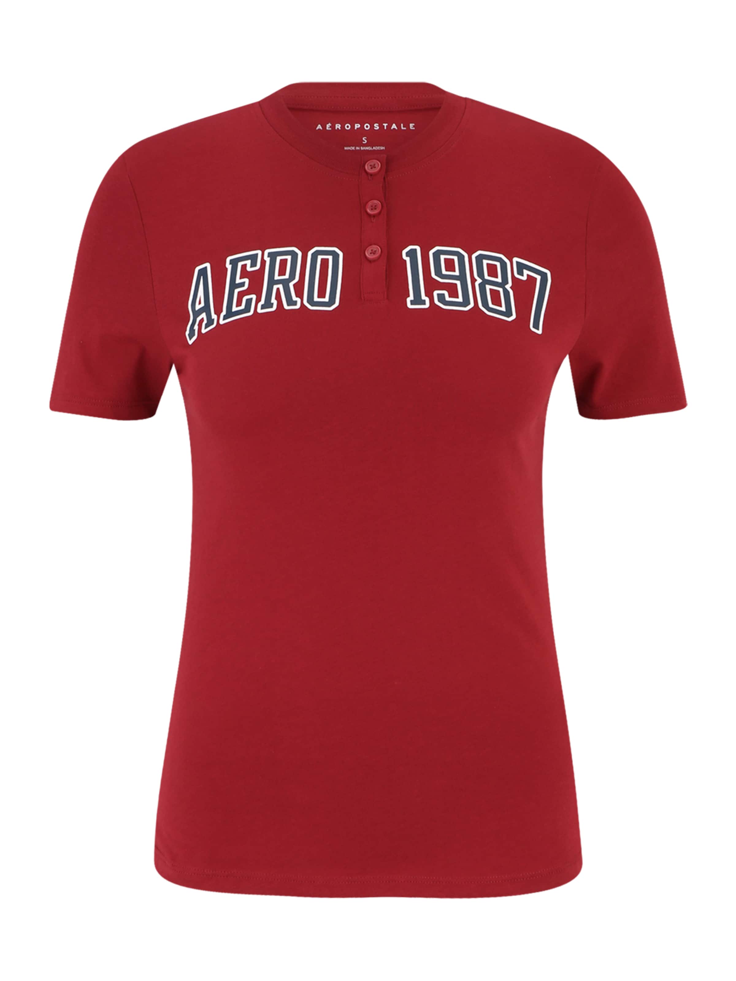 AÉROPOSTALE T-shirt i röd: framsida