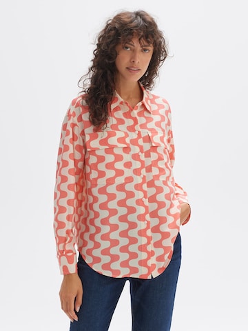 Camicia da donna 'Fridami' di OPUS in rosso: frontale