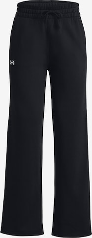 UNDER ARMOUR Broek ' UA Rival Flc ' in Zwart: voorkant