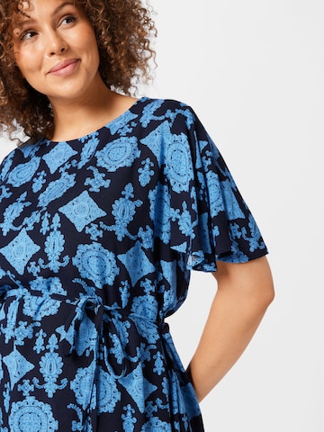 Robe 'Carzitta Life' ONLY Carmakoma en bleu