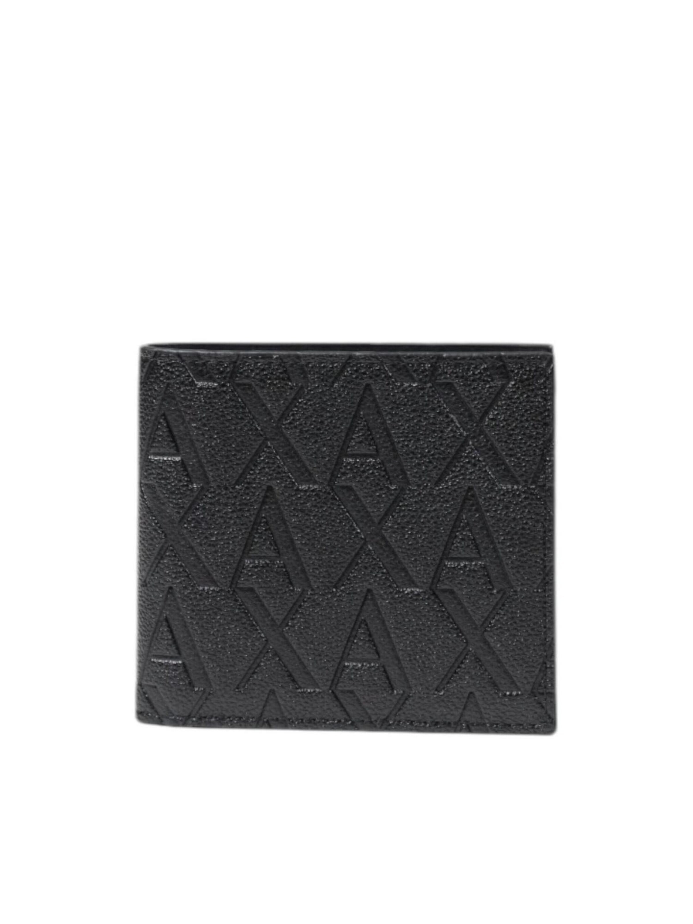 Portamonete di ARMANI EXCHANGE in nero: frontale