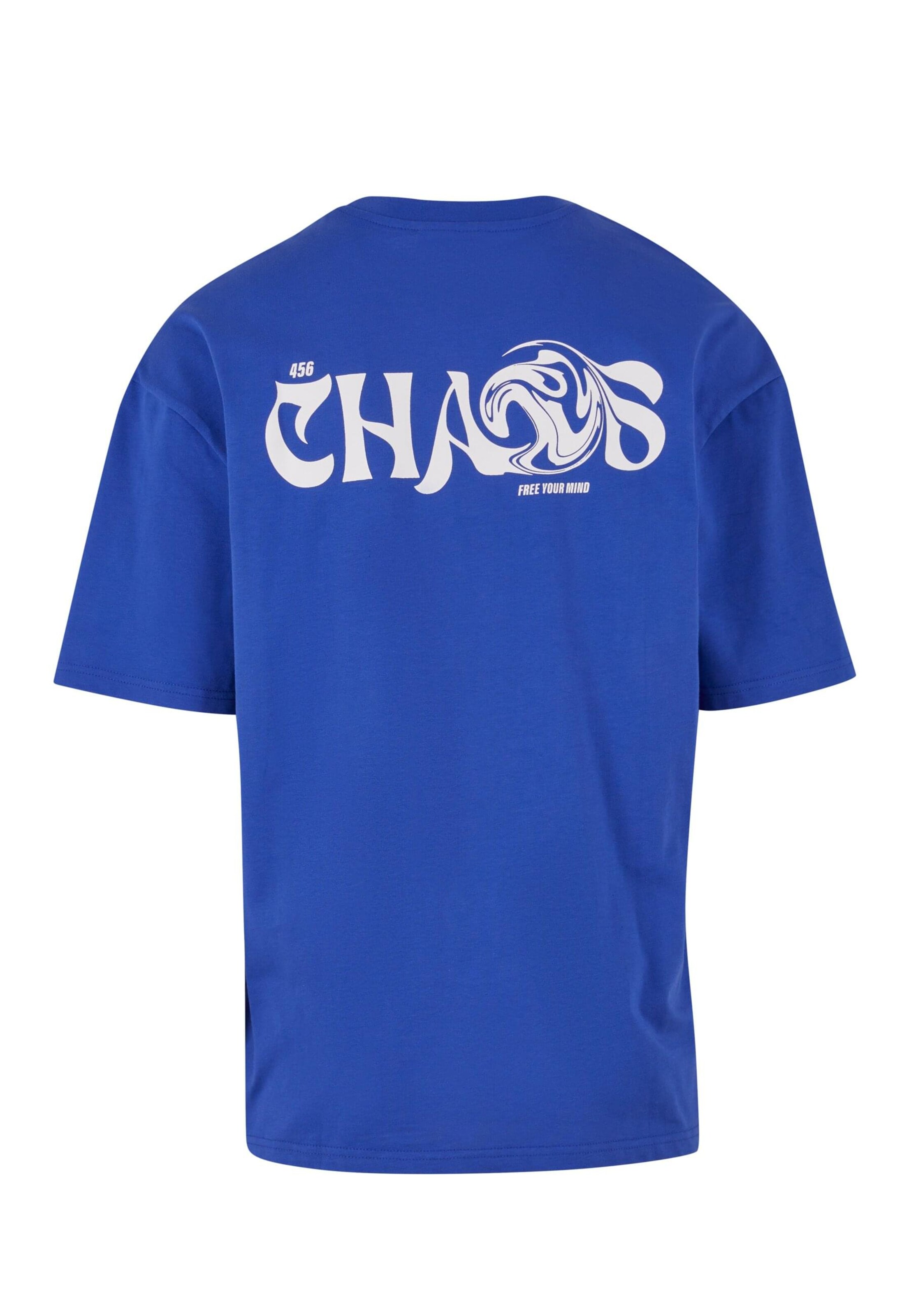 DEF Shirt 'Chaos' in Blauw