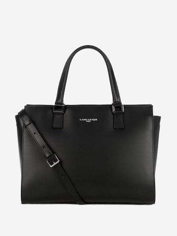 LANCASTER Paris Shopper 'Lancaster Sac cabas main Zippée L Smooth Noir' i sort: forside