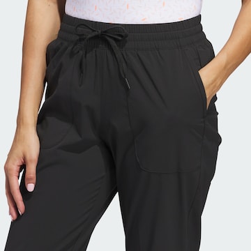 Tapered Pantaloni sportivi 'Ultimate365' di ADIDAS PERFORMANCE in nero