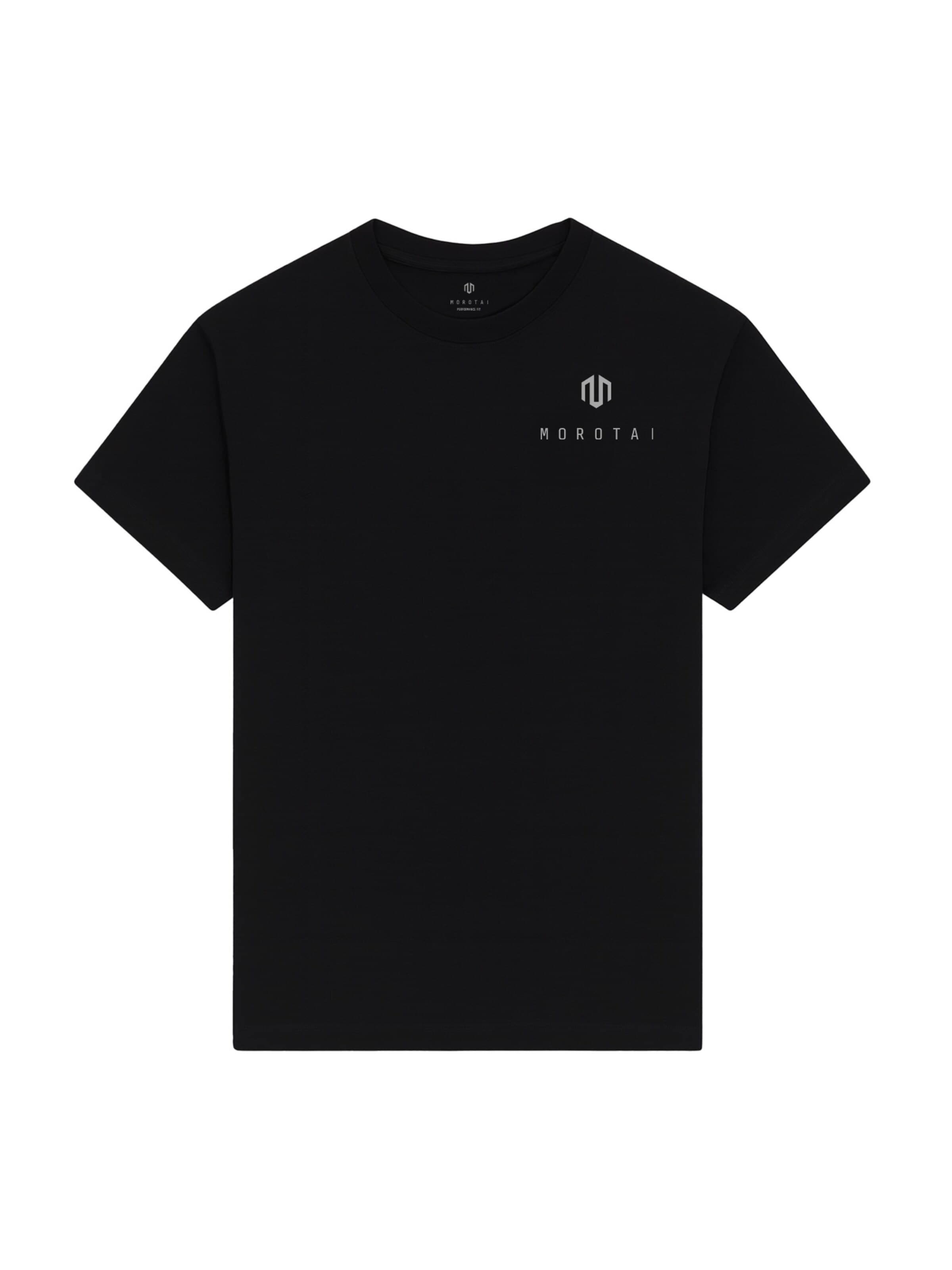 MOROTAI Shirt 'REFLECTIVE' in Zwart: voorkant