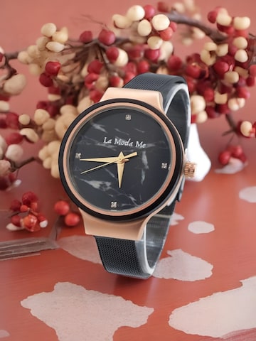 La Moda Me Analog watch 'Stellar' in Black