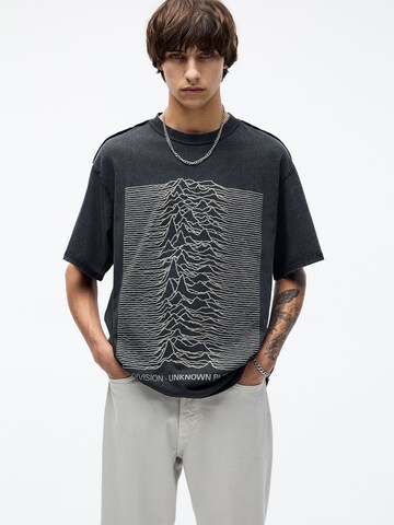 Pull&Bear T-Shirt in Grau: predná strana