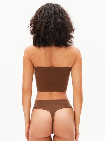 Bustier Soutien-gorge ARMEDANGELS en marron