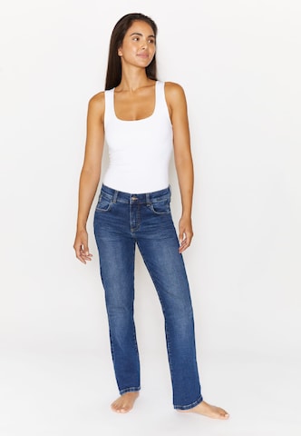 Angels Regular Straight-Leg Jeans 'Dolly' in Blau | ABOUT YOU