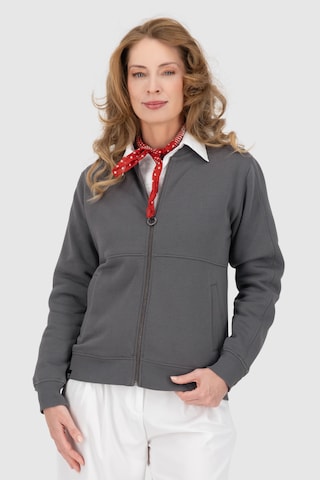 Alife and Kickin - Sudadera con cremallera 'AKSwantje' en gris: frente
