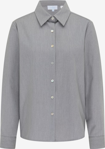 Camicia da donna di usha BLUE LABEL in grigio: frontale