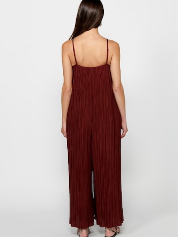 KOROSHI Jumpsuit in Red