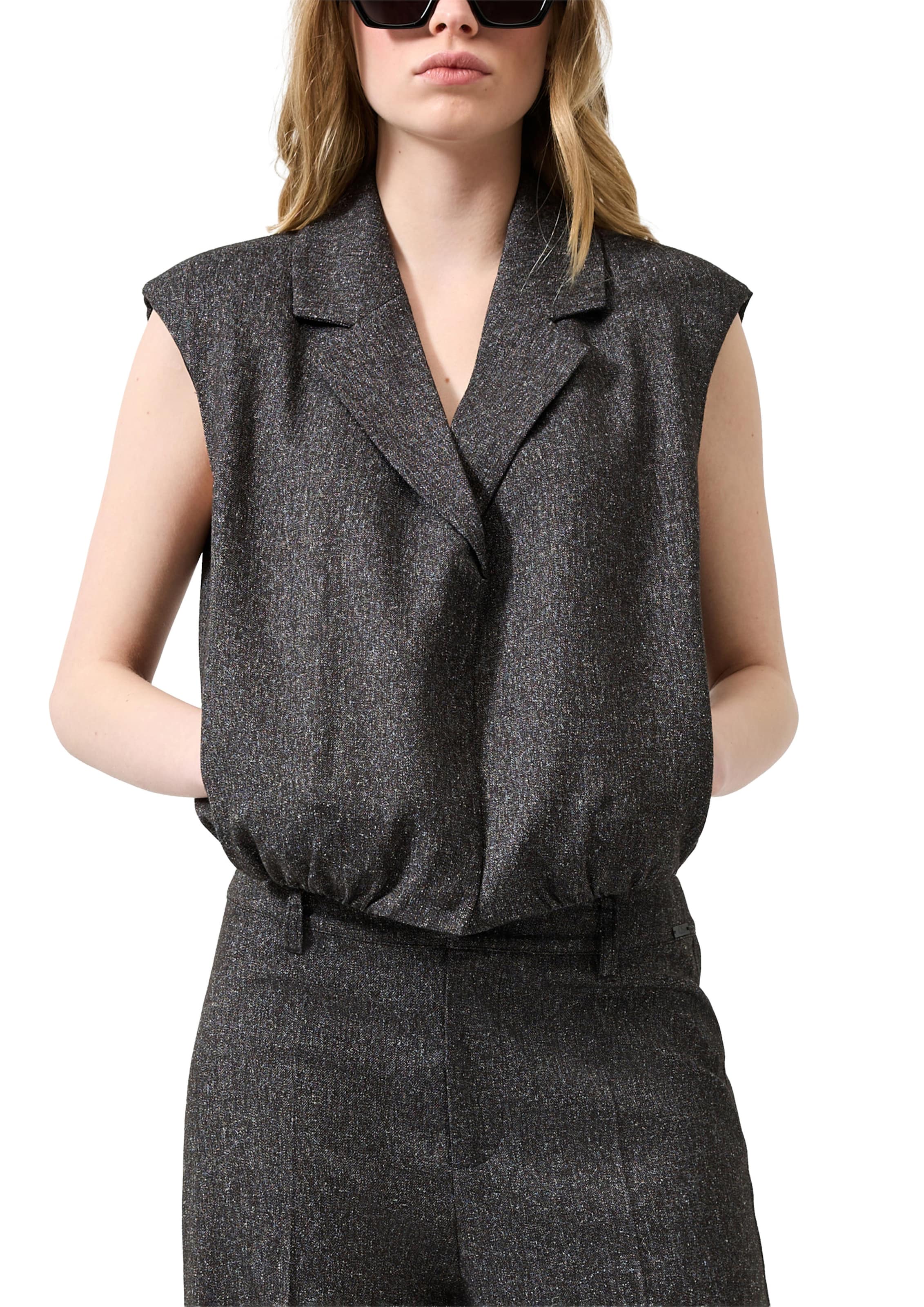 Gilet QS en gris