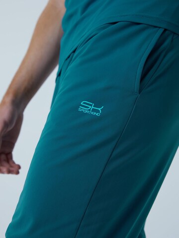 Coupe slim Pantalon de sport 'Slim Training Pants' SPORTKIND en vert