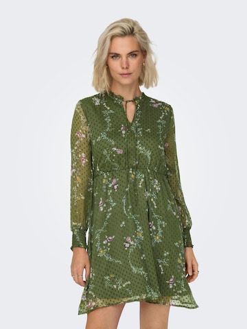 ONLY Shirt Dress 'AIDA ELISA' in Green: front