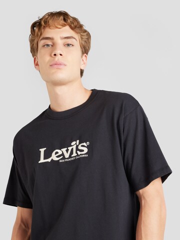 LEVI'S ® Paita 'Vintage Fit Graphic Tee' värissä musta