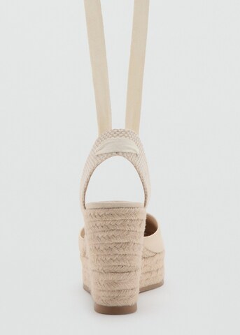 MANGO TEEN Sandals in Beige