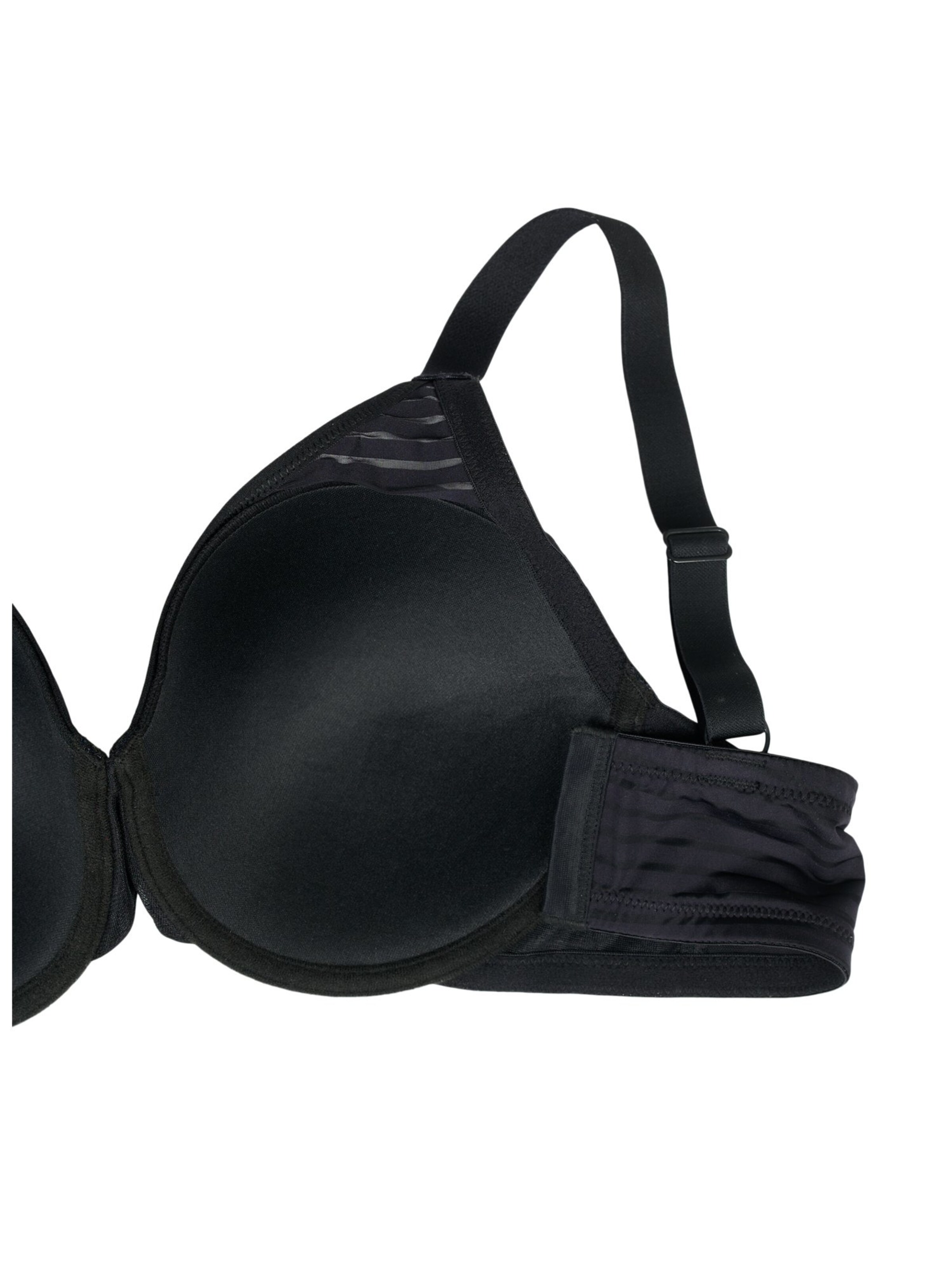 Triangle Soutien-gorge Devoted by Zizzi en noir