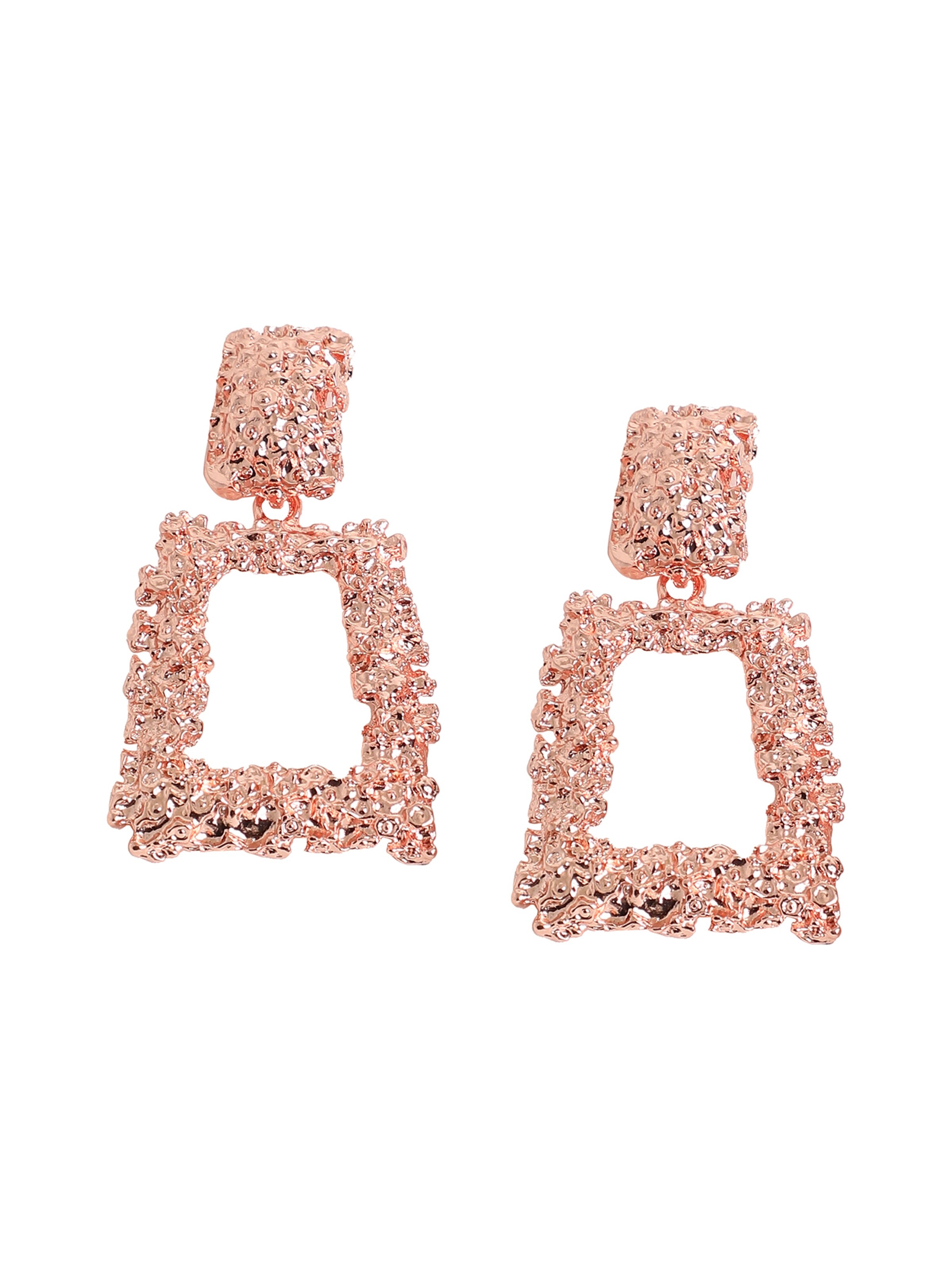 SOHI Fülbevalók 'Shital' - rózsaszín: elől