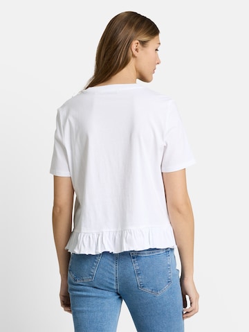 TOM TAILOR DENIM T-Shirt in Weiß