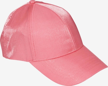 PIECES Cap 'BYTTIA' in Pink: front