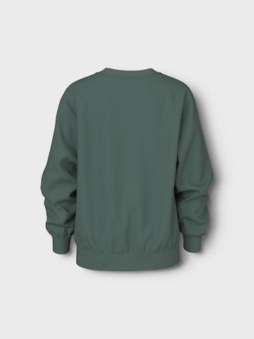 NAME IT Sweatshirt 'NKMVILDAR' in Green