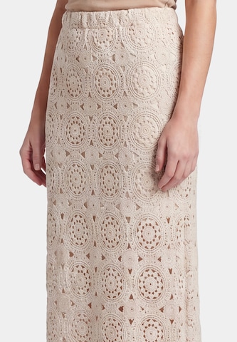 usha FESTIVAL - Falda en beige