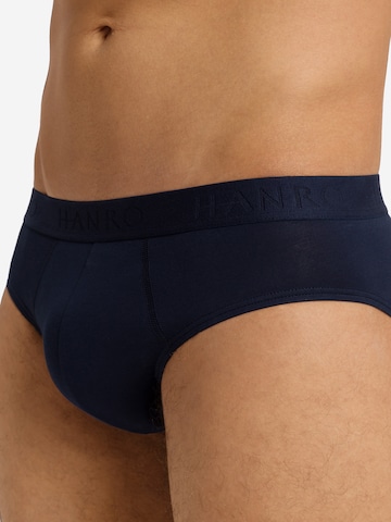 Hanro Slip ' Cotton Essentials ' in Blue