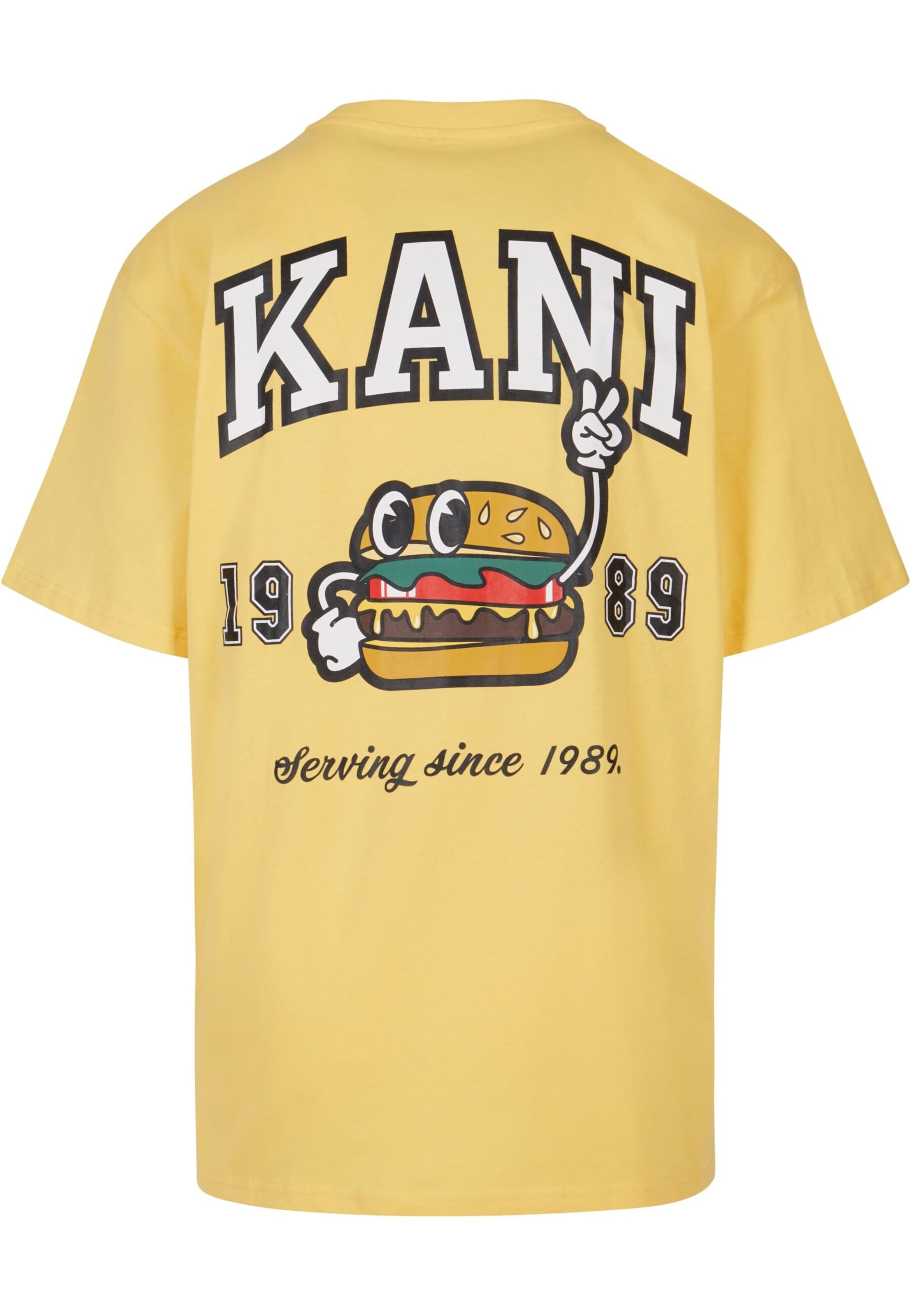 Karl Kani Bluser & t-shirts 'Burger' i gul