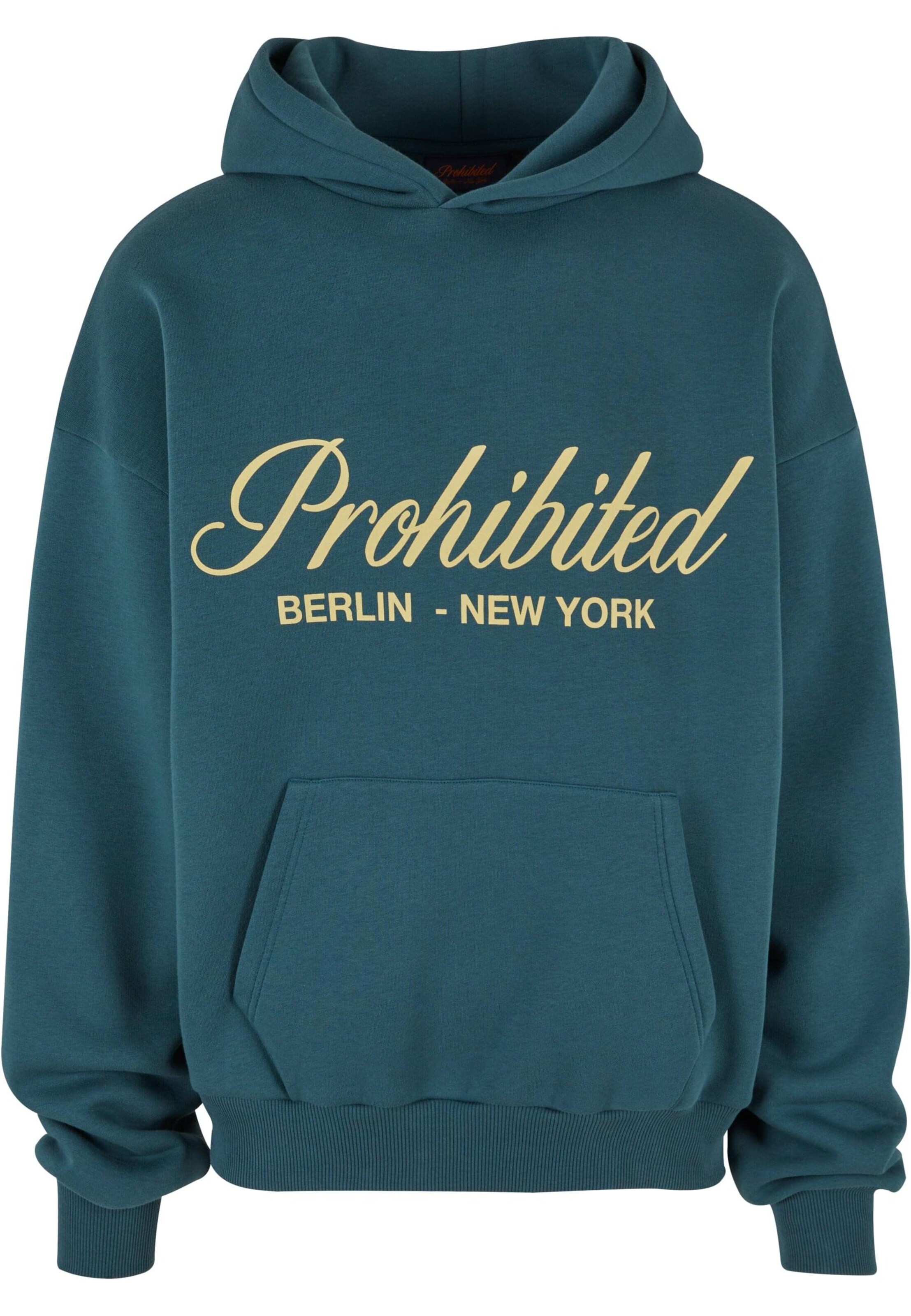 Prohibited Свитшот 'B2NY' в Зеленый: спереди