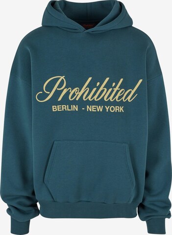 Prohibited Sweatshirt 'B2NY' in Groen: voorkant