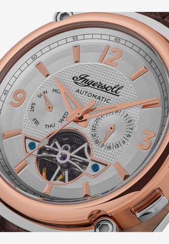 INGERSOLL Analoog horloge 'The Michigan' in Bruin