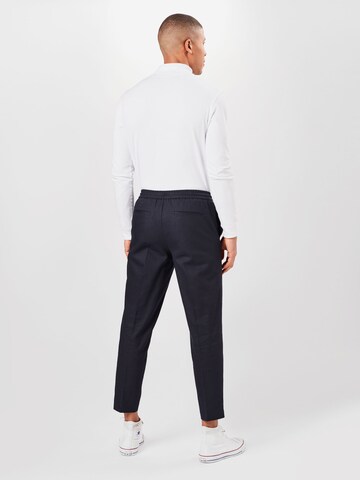BURTON MENSWEAR LONDON Slimfit Chino kalhoty – modrá