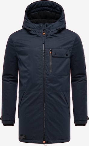 mėlyna STONE HARBOUR Žieminis paltas 'Fintaan': priekis