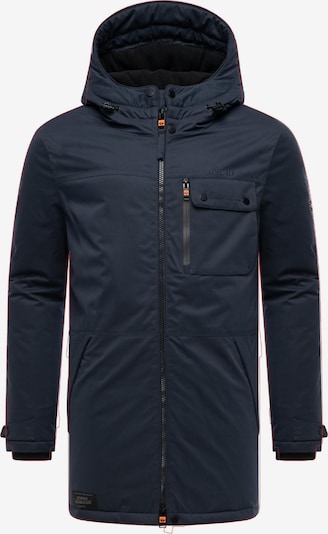 Žieminis paltas 'Fintaan' iš STONE HARBOUR, spalva – tamsiai mėlyna, Prekių apžvalga