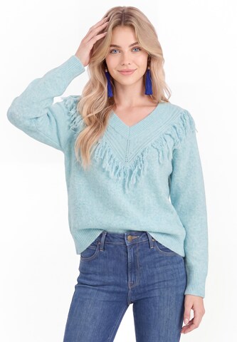 IZIA Pullover in Blau: Vorderseite
