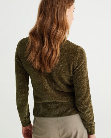 WE Fashion Sweter w kolorze zielony