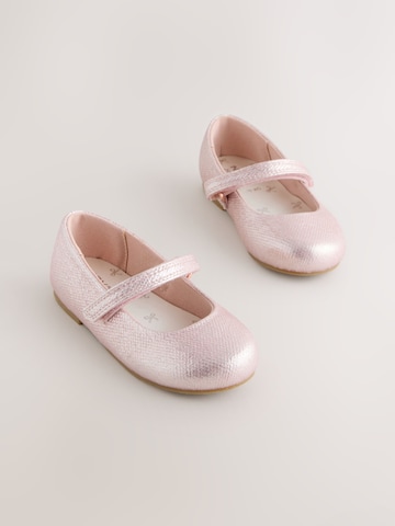 Next Ballerina 'Mary-Janes' in Pink