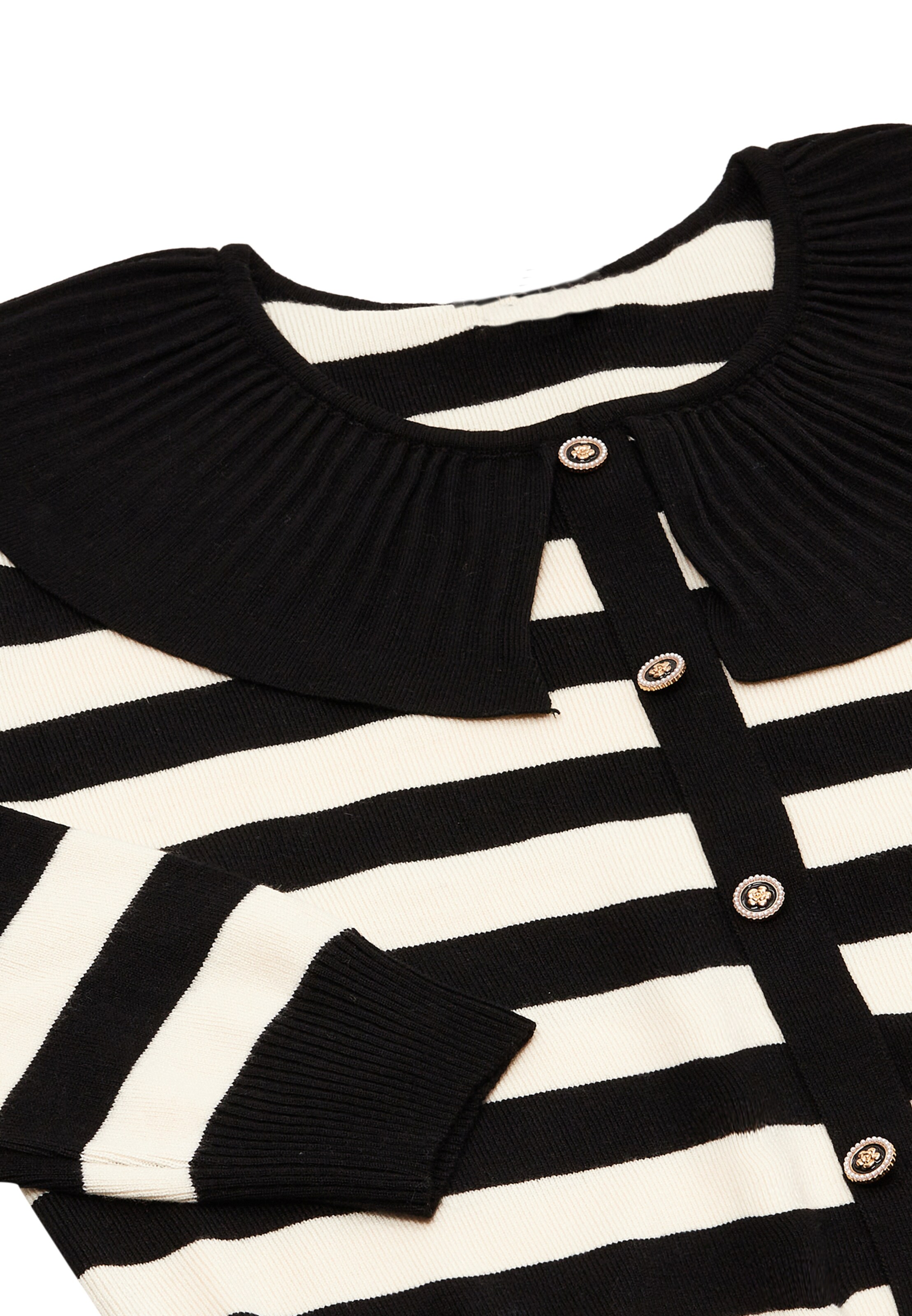 NAEMI - Casaco de malha em preto