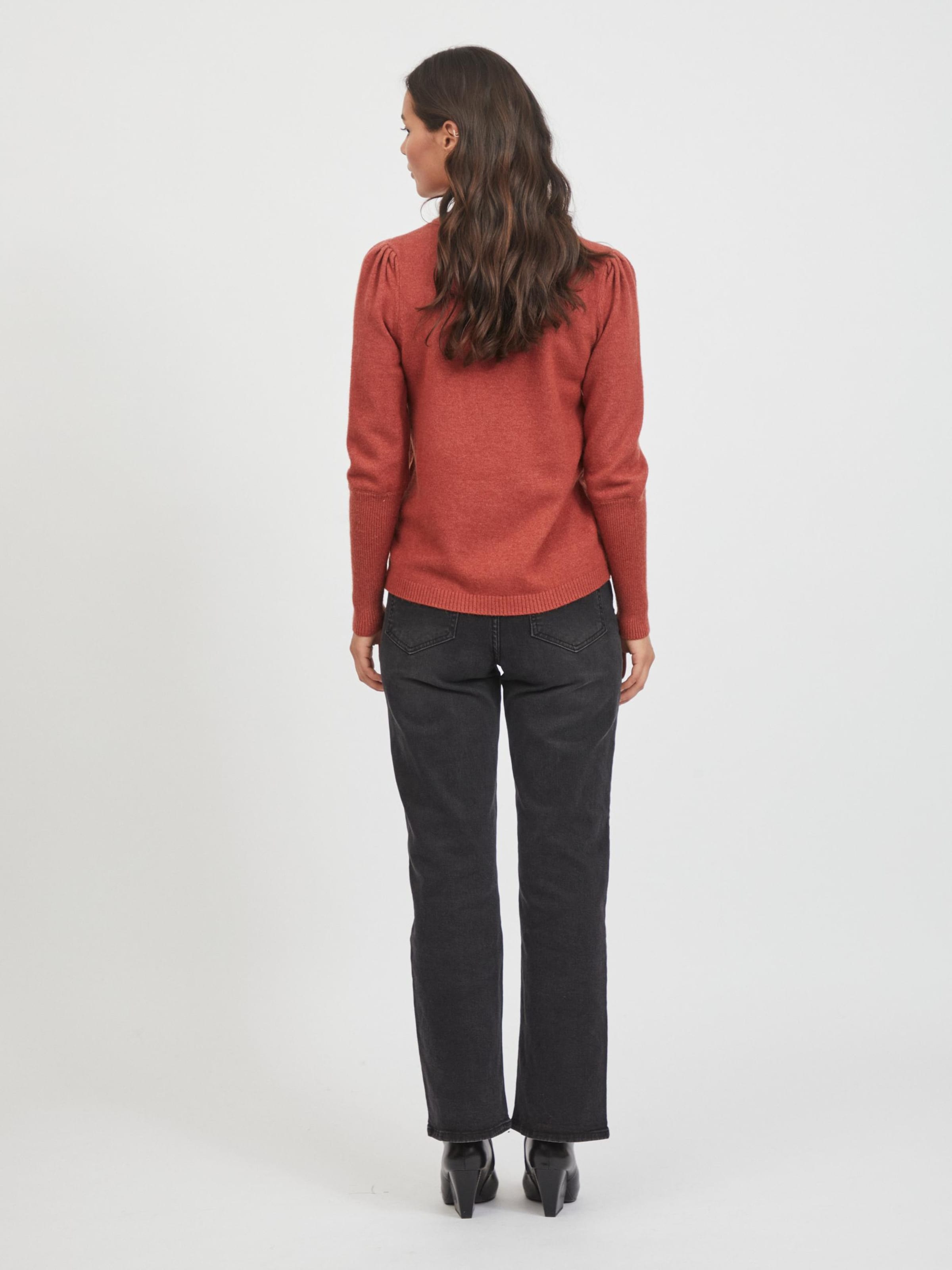 Frauen Pullover & Strick VILA Pullover 'Ril' in Rot - FO01604