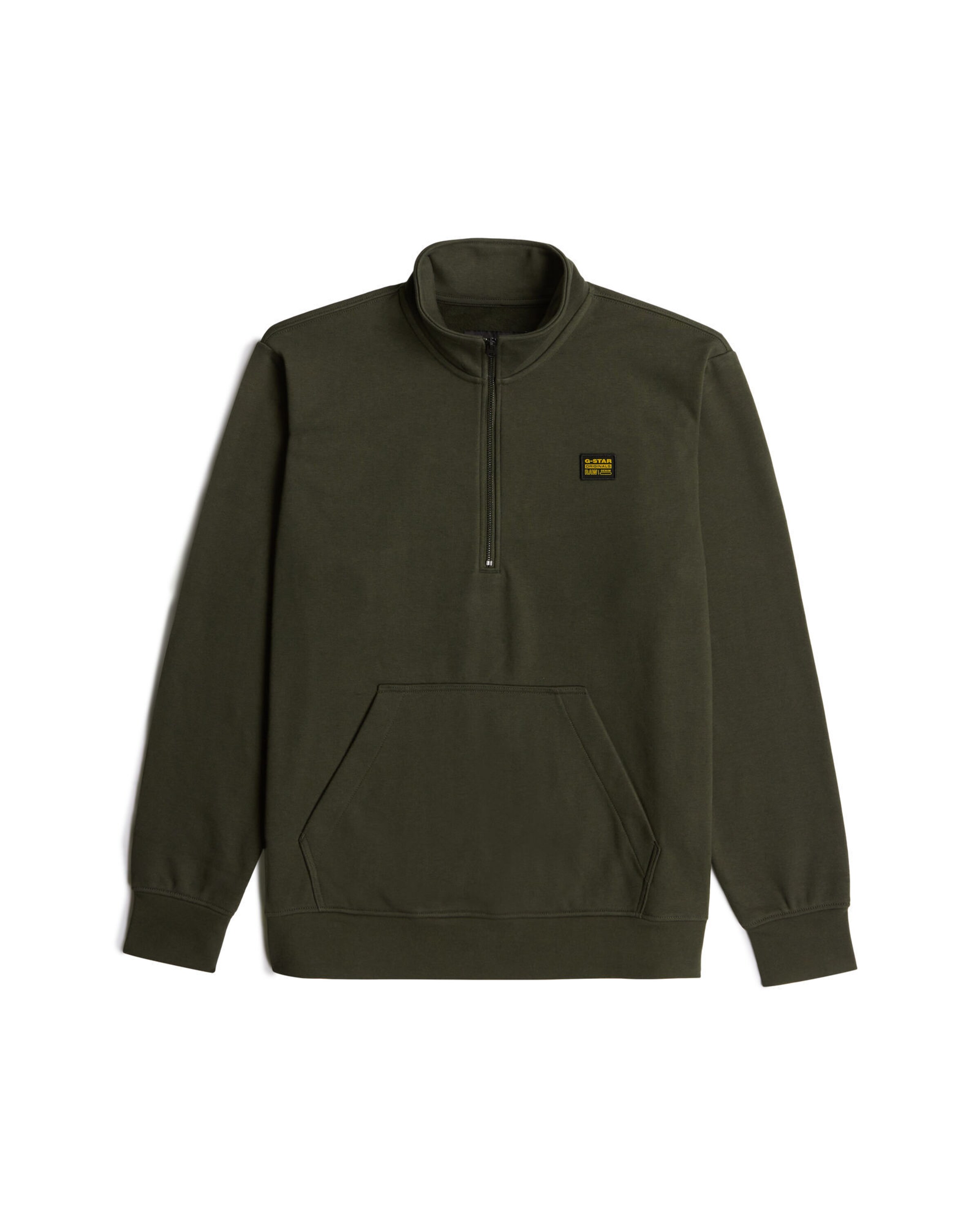 G-STAR Sweatshirt in Groen: voorkant