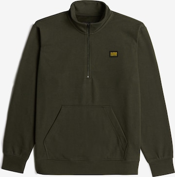 G-STAR Sweatshirt in Grün: Vorderseite
