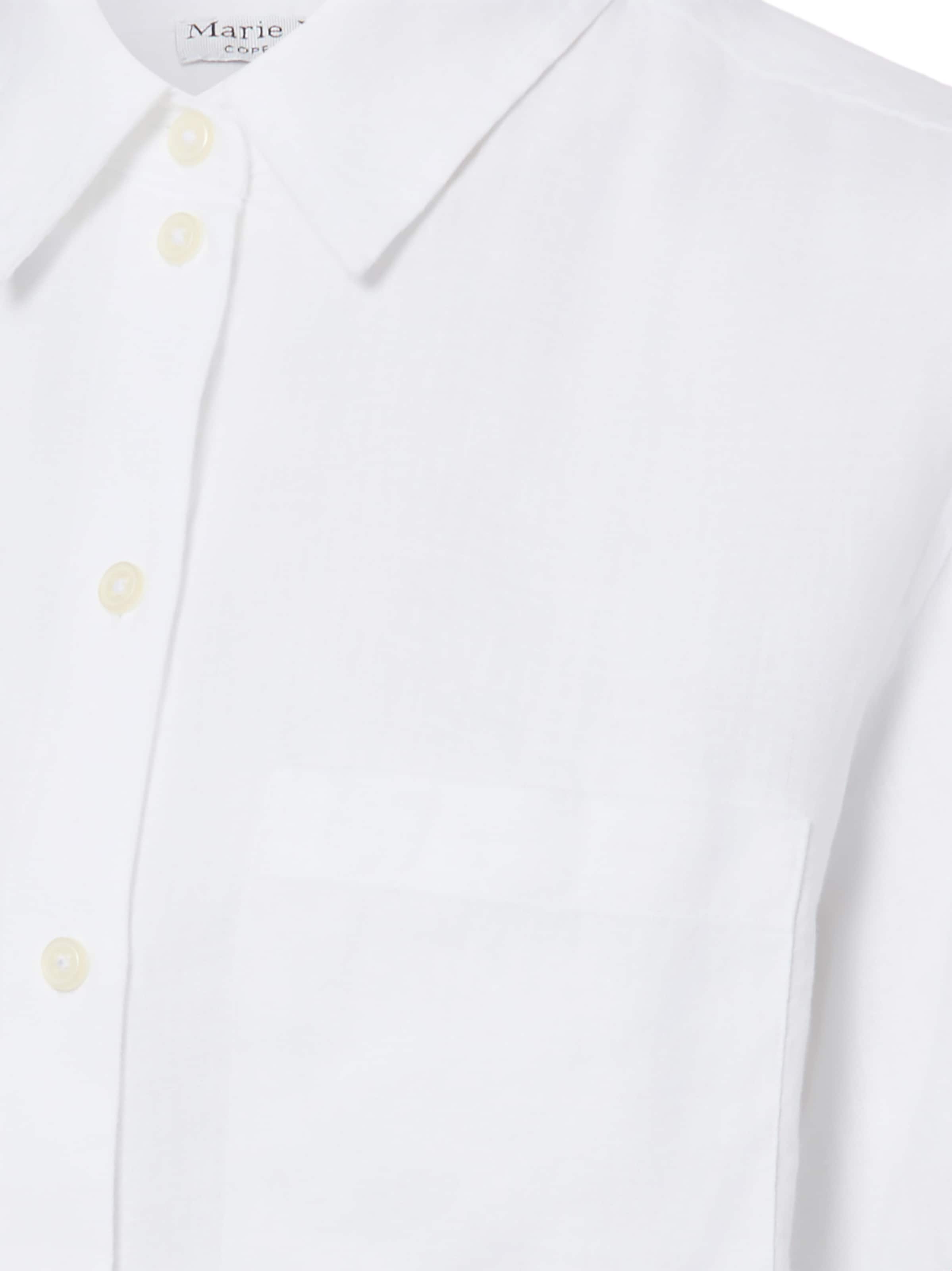 Marie Lund Blouse 'Ida' in Wit